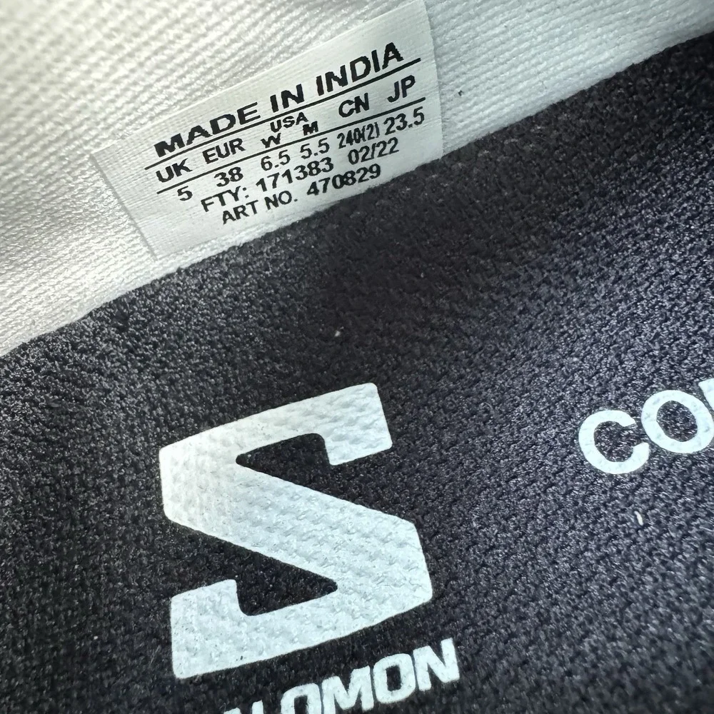 Salomon Comme des‎ Garçons Women's SR 90 Sneakers White Limited Edition Size 6.5
